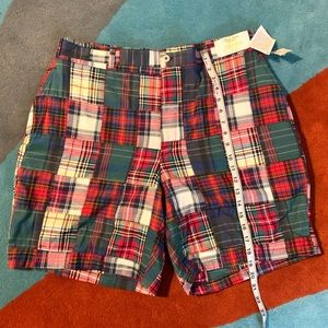 Brooks Brothers Plaid Patchwork Shorts